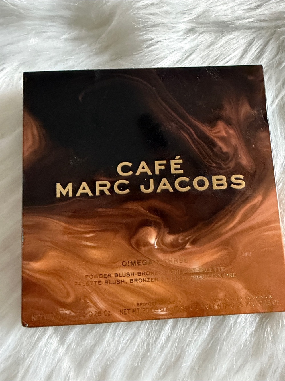 Marc Jacobs Café Marbled Bronze & Black Powder Palette